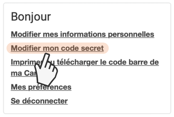 Comment Changer Le Code Secret De Ma Carte Leclerc