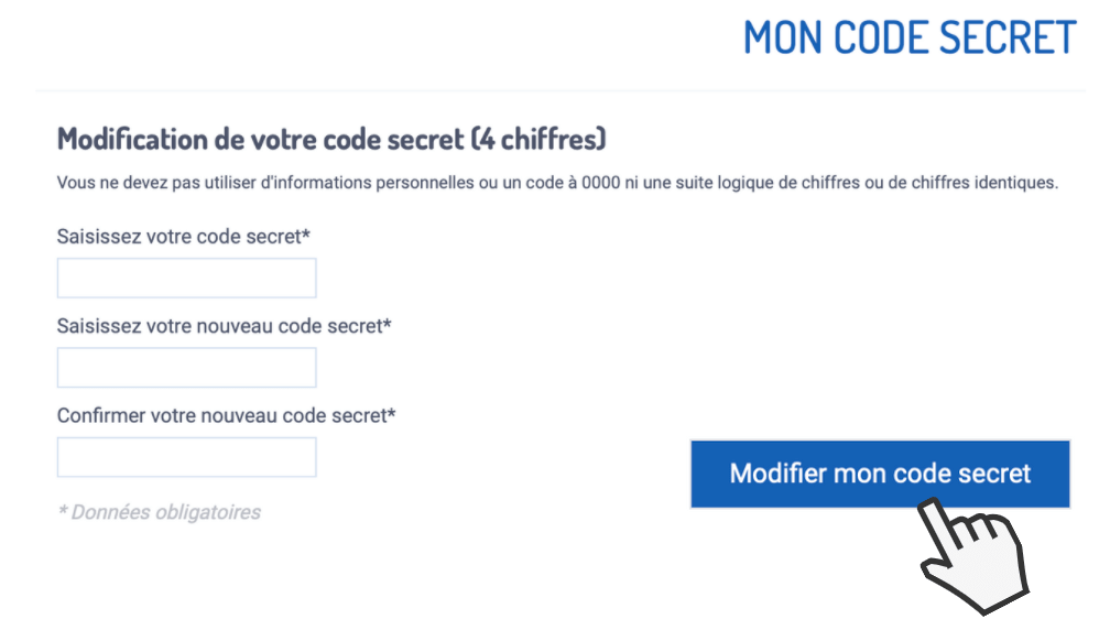 Comment Changer Le Code Secret De Ma Carte Leclerc