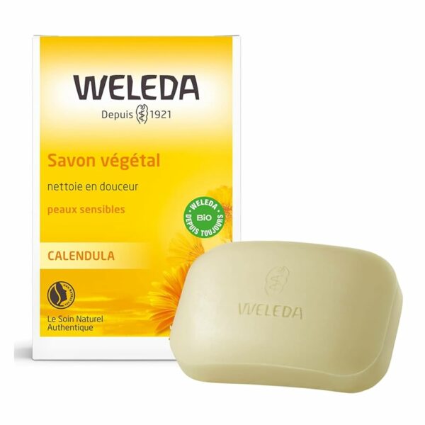 Savon végétal au calendu Weleda 100g
