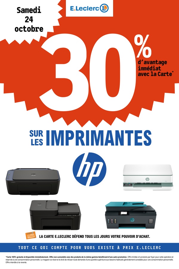 HP hypermarché — Le 24 octobre 2026 uniquement